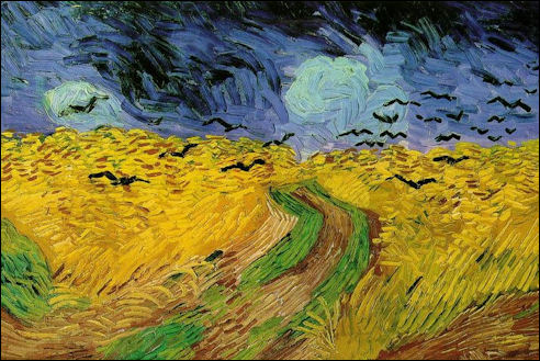 Vincent van Gogh: Korenveld met kraaien