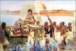Alma Tadema: Mozes gevonden
