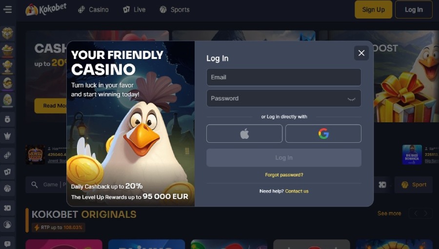 Storten bij casino online zonder registratie